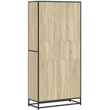  Polica za knjige sonoma hrast 80,5x35x170,5cm konstruirano drvo | shoptok.hr
