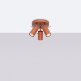 Nice Lamps Opečnato oranžna stropna svetilka Etna – | Shoptok.si