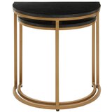 Premier Housewares Pomoćni stolići u setu 2 kom s mramornom pločom 28x45 cm Varana – | shoptok.hr