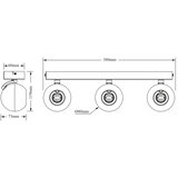 Osram Spot svetlo SPOT SPHERAL 3xGU10/6W/230V belo | Eponuda.com