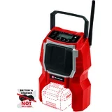 TC-RA 18 Li BT - Solo radio za gradilište FM Bluetooth® crvena