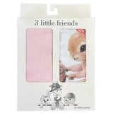 Deksi Muslin tetra pelene Zeka roze 80x80cm ( 3904 ) Cene