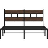  Okvir kreveta bez madraca s uzglavljem boja hrasta 140x190 cm | Eponuda.ba