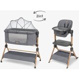 Kikka Boo Kolevka + hranilica set 2in1 Sleat Me Grey | ePonuda.com