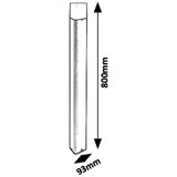 Rabalux zadar, spoljna podna lampa E27 1X15W crna | ePonuda.com