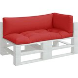 Jastuci za palete 3 kom crveni od tkanine - Crvena 3 | shoptok.hr