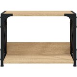  Stalak za pisač 2 razine boja hrasta 44 x 26 x 31 5 cm drveni | shoptok.hr