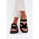 Boto Women's Sandals With Decoration On The Platform Black Delyna | ePonuda.com