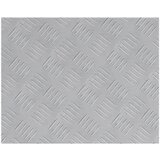 vidaXL Srebrna Aluminij 50 x 40 x 0.3 cm Stopnice Pravokotna | Shoptok.si