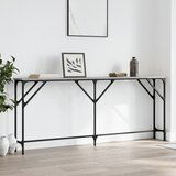 Maison Chic konzolna miza - miza ob steni siva sonoma 180x23x75 cm inženirski les, (21786130) | Shoptok.si