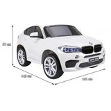  Licencirani auto na akumulator BMW X6M XXL - DVOSJED - bijeli | shoptok.hr