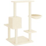  Penjalica za mačke sa stupovima za grebanje krem 95 cm | shoptok.hr