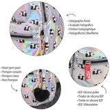 MiquelRius Ruksak mini Back2Fun panda holografic 5L MR19555 | shoptok.hr