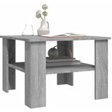  Stolić za kavu boja sivog hrasta 60x60x42 cm konstruirano drvo | shoptok.hr
