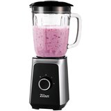 Zilan Mešalnik ZLN3925 - 1,5L - 2 hitrosti - Pulzna funkcija - steklo - 1000W - črno/sivo | Shoptok.si