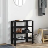  Stalak za cipele crni 61x32x70 cm od konstruiranog drva | shoptok.hr