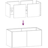  Sadilica boja hrđe 80x40x40 cm od pohabanog čelika | Eponuda.com