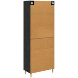 Highboard Crni hrast 69,5 x 34 x 180 cm Konstruirano drvo | shoptok.hr