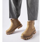 Big Star Beige insulated ankle boots | Shoptok.si