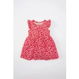 Defacto Baby Girl Patterned Sleeveless Dress