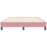  Okvir kreveta bez madraca Ružičasti 160x210 cm Baršun | Eponuda.com