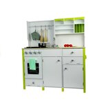  Drvena kuhinja za igru Ana - zeleno/bijela | shoptok.hr