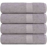  Ručnici za ruke FROGN 4 kom. sivi 50x100 cm 360 g/m² | shoptok.hr