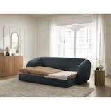 Bobochic Paris Tamno plava sklopiva sofa od šenila 228 cm Neyo – | shoptok.hr