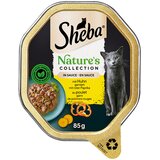  Varčno pakiranje Sheba Nature´s Collection in Sauce 44 x 85 g - S piščancem | shoptok.hr