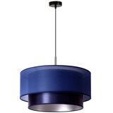  Duolla - Visilica na sajli NANTES 1xE27/15W/230V prečnik 45 cm plava/srebrna | Eponuda.com
