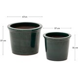 Kave Home Cvetlični lonci v kompletu iz terakote 2 ks ø 47 cm Presili – | Shoptok.si
