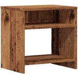  Noćni ormarić boja staro drvo 40x30x40 cm od konstruiranog drva | Eponuda.com