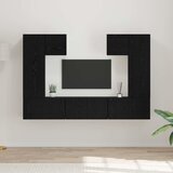  6-dijelni zidni set TV ormarić konstruirano drvo | shoptok.hr