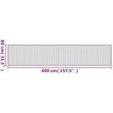  Tepih pravokutni sivi 80 x 400 cm od bambusa | shoptok.hr