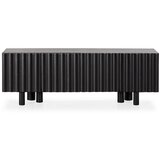 MOME Črna TV omarica iz masivnega manga 160x55x40 cm Tamira – | Shoptok.si