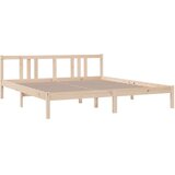  Posteljni okvir iz trdne borovine 180x200 cm, (20644596) | Shoptok.si