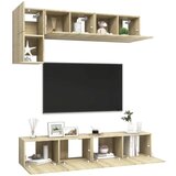  Komplet TV omaric 5-delni sonoma hrast iverna plošča, (20732501) | Shoptok.si