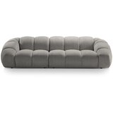 Micadoni Home Svijetlo siva baršunasti sofa 294 cm Diana – Cijene