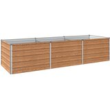  Povišeni vrtni krevet Drvena smeđa 240 x 80 x 55 cm | shoptok.hr