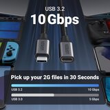 Ugreen USB-C podaljšek, 1M | Shoptok.si