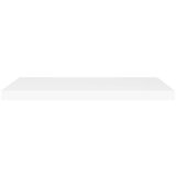 vidaXL plutajuća zidna polica bijela 80 x 23,5 x 3,8 cm MDF | shoptok.hr