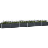  Cvetlično korito Antracit 580 x 50 x 45 cm Cinkana jeklena, (5000207756) | Shoptok.si