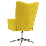  Stolica za opuštanje boja senfa baršunasta | shoptok.hr