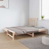  Dnevni ležaj na izvlačenje 2 x (90x190) cm od masivne borovine | shoptok.hr