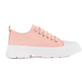 Shelvt Classic platform sneakers light pink | Shoptok.si