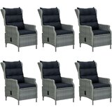  7-dijelni vrtni blagovaonski set svjetlosivi | shoptok.hr