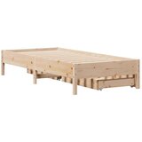 vidaXL Okvir kreveta bez madraca 100x200 cm konstruirano drvo | shoptok.hr