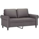  2-dijelni set sofa s jastucima sivi od umjetne kože | shoptok.hr