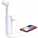 LED powerbank akumulatorska zložljiva namizna svetilka 3W 4500K s funkcijo polnjenja mobilnih naprav