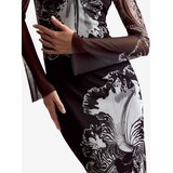 Desigual Haljina crna / bijela | shoptok.hr